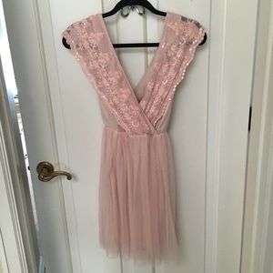 CLOSING CLOSET SALE Pink ASOS Dress!